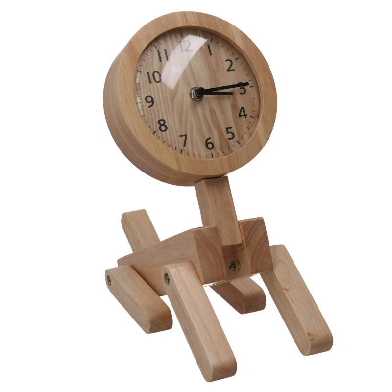 Orologio legno naturale cm25x12h34