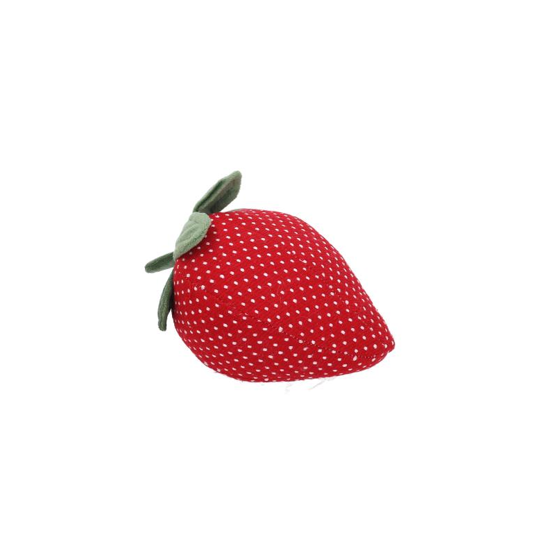 Fermaporta poliestere fragola cm12x12h18