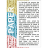 Cestone paper bianco 1-2 con fodera rettangolare cm45x35h54