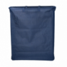 Cestone tessuto sacco blu rettangolare pieghevole cm55x19h66