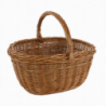 Cesto vimini europeo olanda ovale cm37x28h18/31