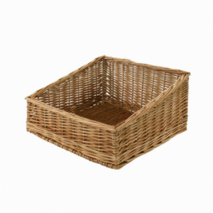 Zoom Cesta espositore vimini rettangolare cm 45x55h12/21
