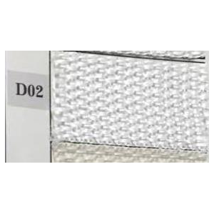 Cassetto poliestere bianco rettangolare4 scomparti cm26x17h10
