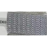 Cassetto poliestere grigio 3 scomparti cm31x21h10
