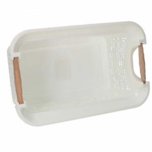 Zoom Cassetto plastica bianco rettangolare cm53x34h24,5