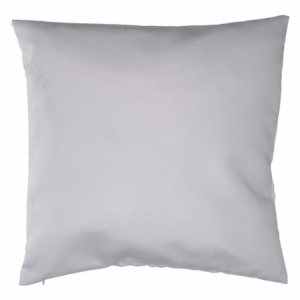 Cuscino tessuto con girasoli bianco cm43x43