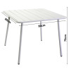 Set Tavolo metallo + 4 Sedie metallo Rovigo bianco cm 50x54h42/87