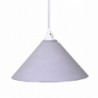 Lampadario metallo vintage bianco/grigio con attacco cmø38,5h26