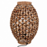 Lampada rattan naturale con attacco cm ø29h51,5