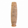 Lampada rattan naturale da terra con attacco cm ø31h119,5