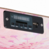 Quadro stampa bluetooth blu fucsia cm60x60x4