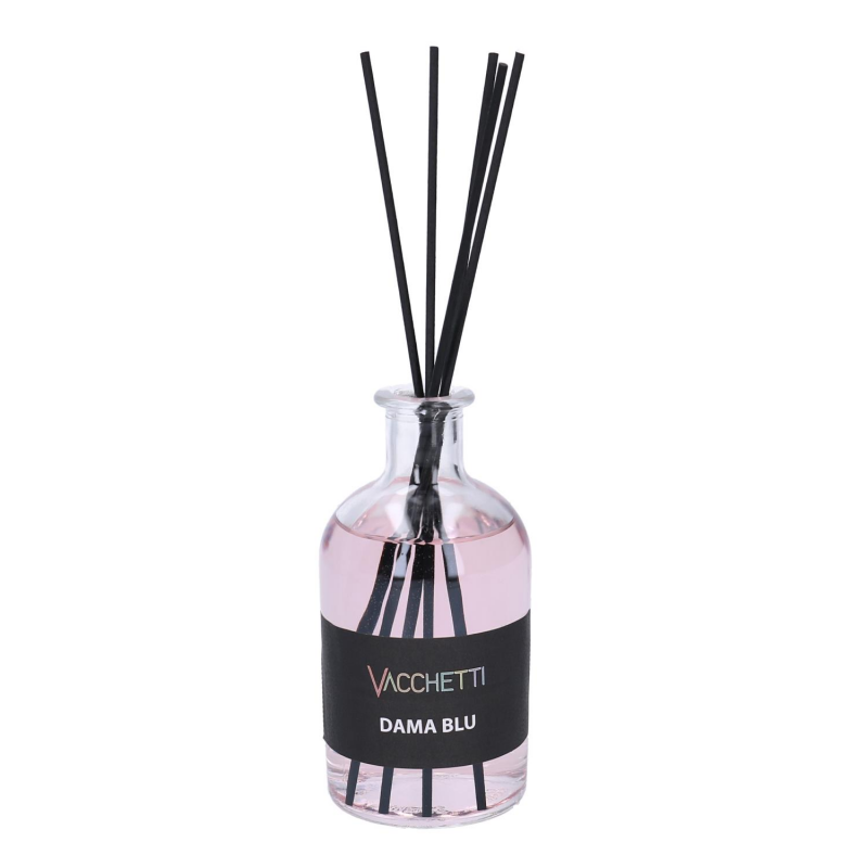 Profumatore per ambienti vetro 250 ml dama blu cmÃ¸6h24