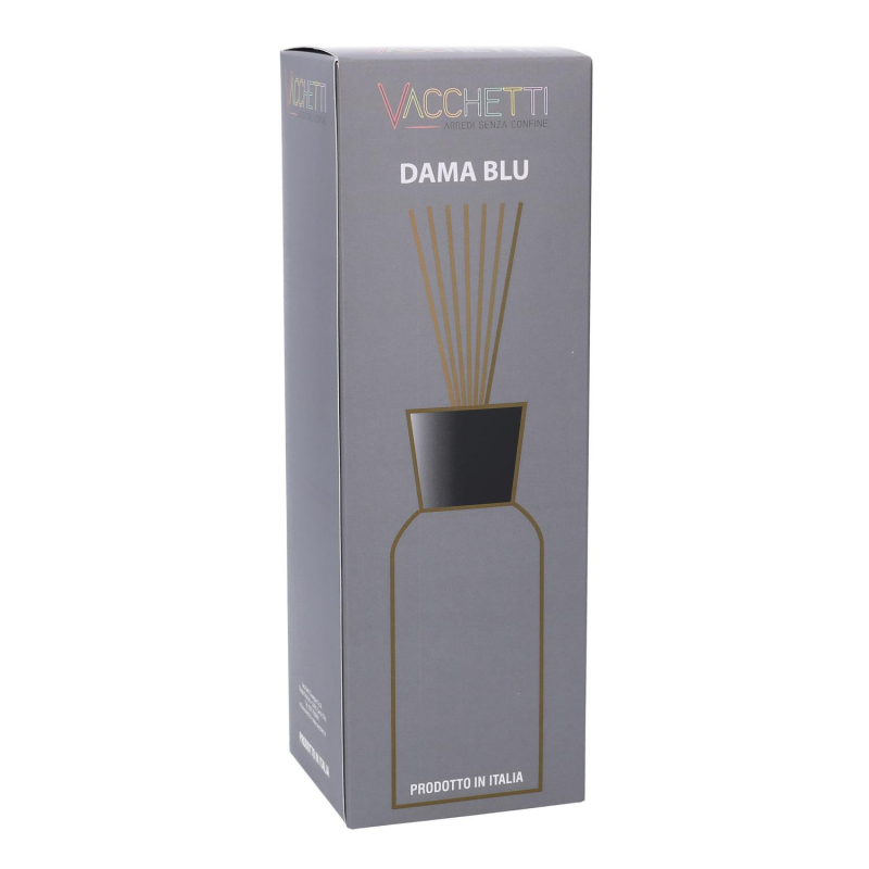Profumatore per ambienti vetro 250 ml dama blu cmÃ¸6h24