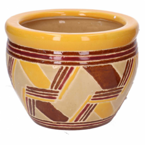 Coprivaso ceramica 1-3 righe cmø30h21
