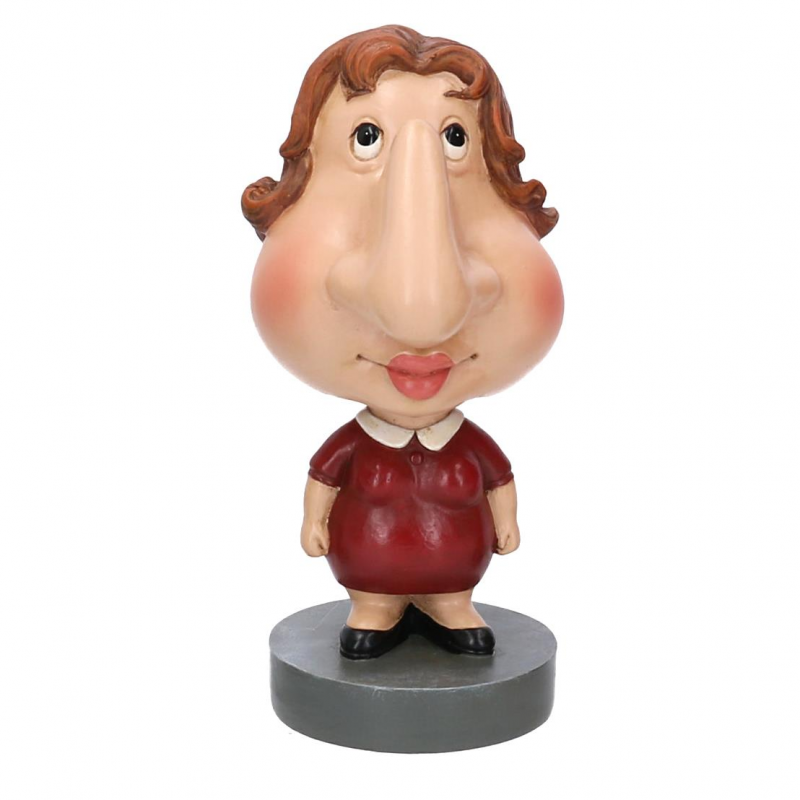 Portaocchiali resina donna con molla cm7x7h13,9