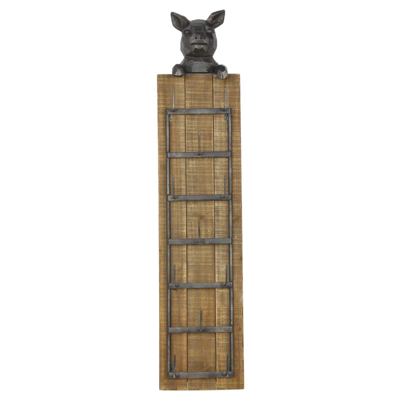 Mensola con maialino ea-6576 cm. 23 x 11 h 104