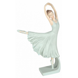 Statua ballerina oc-1729 cm. 4,5 x 14 h24,5