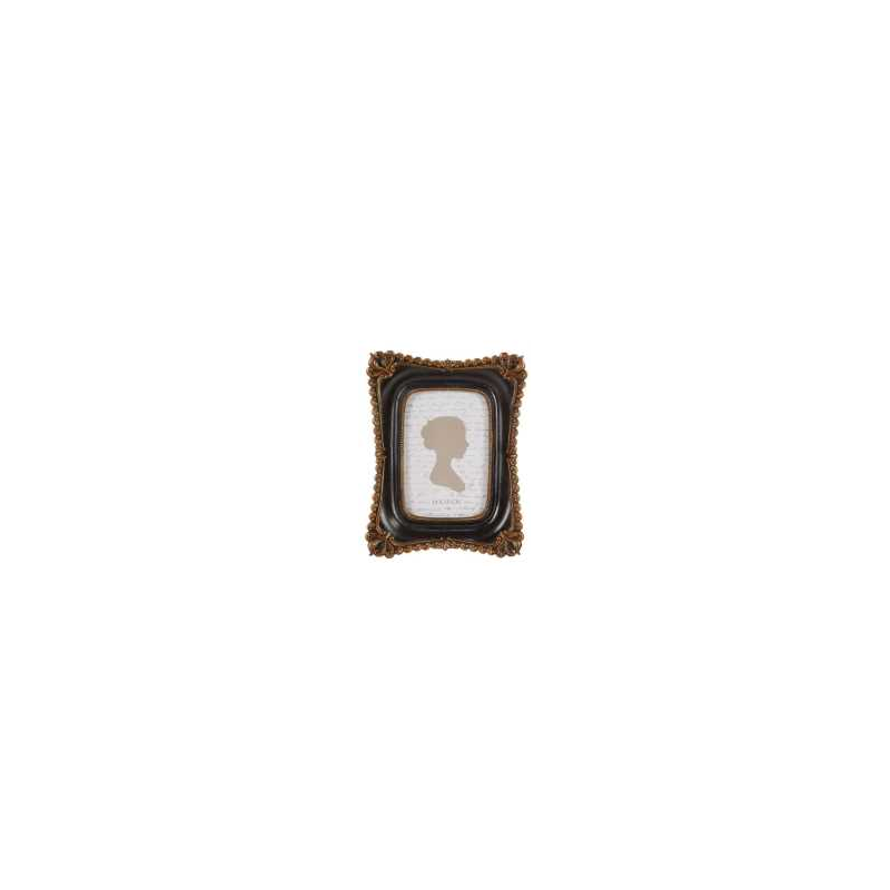 Portafoto nero bordo oro te-2220 cm. 17,5 x 3 h 23