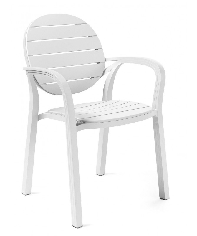 SET 2 POLTRONE PALMA IN POLIPROPILENE CON BRACCIOLI MADE IN ITALY