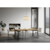 Consolle allungabile 90x40/196 cm Rio Small telaio Antracite