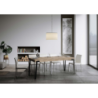 Consolle allungabile 90x40/300 cm Rio Premium telaio Antracite