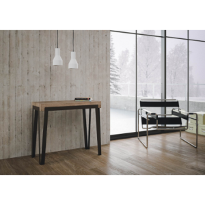 Zoom Consolle allungabile 90x40/196 cm Rio Small Premium telaio Ruggine