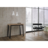 Consolle allungabile 90x40/300 cm Rio Premium telaio Ruggine