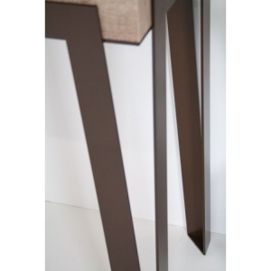 Zoom Consolle allungabile 90x40/300 cm Rio Premium telaio Ruggine