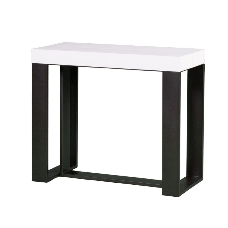 Consolle allungabile 90x40/196 cm Futura Small telaio Antracite