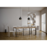 Consolle allungabile 90x40/300 cm Futura Premium telaio Antracite