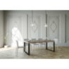Consolle allungabile 90x40/196 cm Elettra Small Premium telaio Antracite