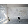 Consolle allungabile 90x40/300 cm Diago telaio Antracite