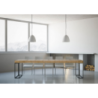 Consolle allungabile 90x40/300 cm Epoca Premium telaio Antracite