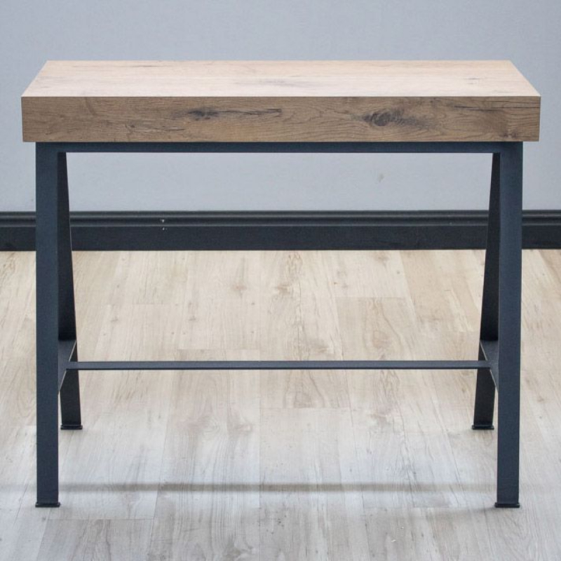 Consolle allungabile 90x40/196 cm Banco Small Premium telaio Antracite
