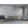 Consolle allungabile 90x40/190 cm Banco Small Premium telaio Antracite