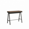 Consolle allungabile 90x40/190 cm Banco Small Evolution telaio Antracite
