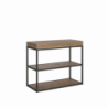 Consolle allungabile 90x40/196 cm Plano Small telaio Antracite