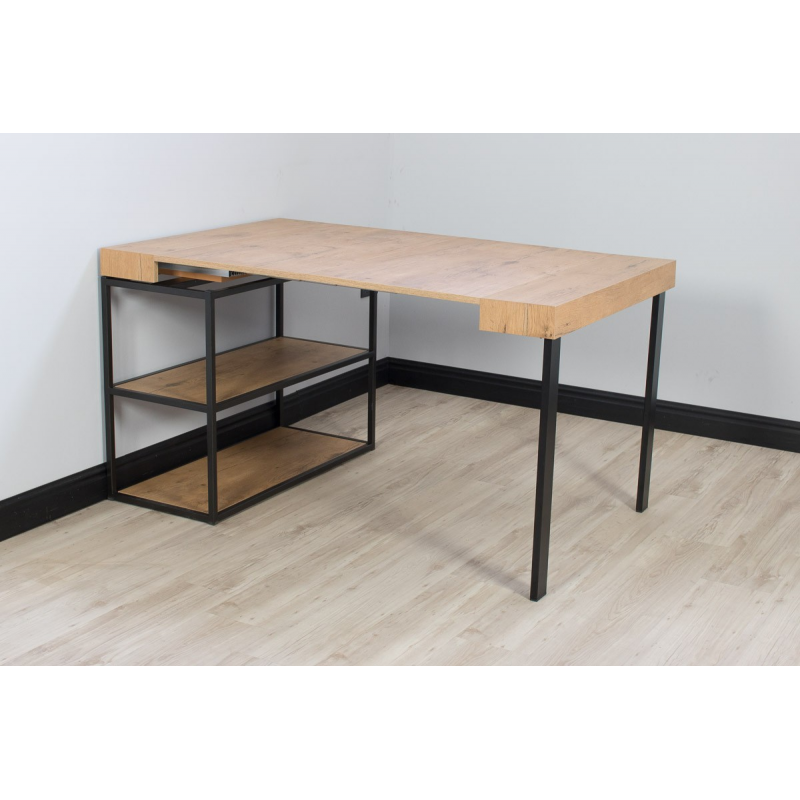 Consolle allungabile 90x40/196 cm Plano Small telaio Antracite