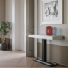 Consolle allungabile 90x40/196 cm Capital Small telaio Antracite