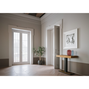 Zoom Consolle allungabile 90x40/300 cm Capital Premium telaio Antracite