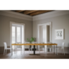 Consolle allungabile 90x40/300 cm Capital Premium telaio Antracite