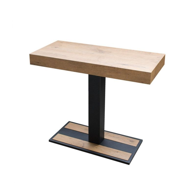 Consolle allungabile 90x40/300 cm Capital Premium telaio Antracite