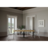 Consolle allungabile 90x40/300 cm Capital Premium telaio Antracite