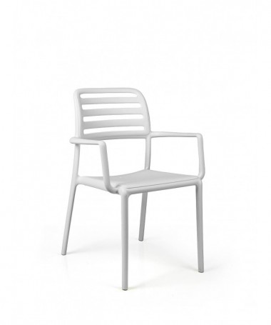 SET 2 POLTRONE COSTA IN POLIPROPILENE CON BRACCIOLI MADE IN ITALY