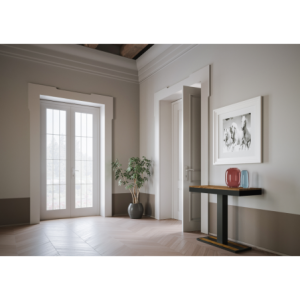 Consolle allungabile 90x40/190 cm Capital Small Evolution telaio Antracite