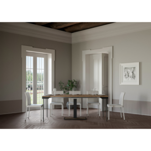 Zoom Consolle allungabile 90x40/190 cm Capital Small Evolution telaio Antracite