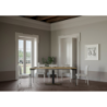 Consolle allungabile 90x40/300 cm Capital Evolution telaio Antracite