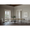 Consolle allungabile 90x40/300 cm Capital Evolution telaio Antracite