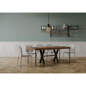 Zoom Consolle allungabile 90x40/290 cm Xenia Premium telaio Antracite