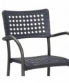 SET 4 POLTRONE ARTICA IN POLIPROPILENE CON GAMBE IN ALLUMINIO VERNICIATO ANTRACITE, IMPILABILI MADE IN ITALY